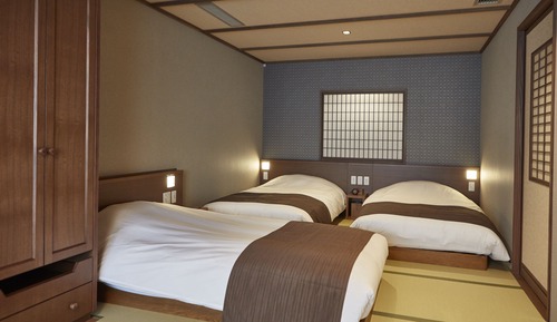 Habitación triple, no fumadores (Japanese Style)