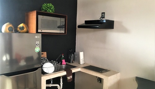 Estudio Confort, accesible para personas con discapacidad, cocina