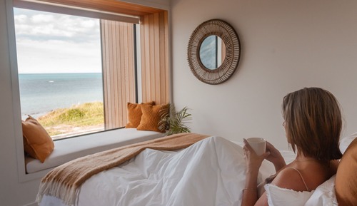 Cabaña de lujo, 1 cama de matrimonio