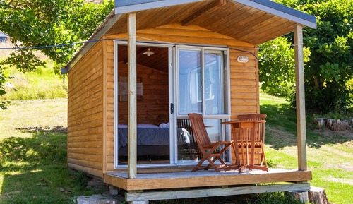 Habitación estándar doble, 1 cama de matrimonio, baño compartido, vistas a la playa