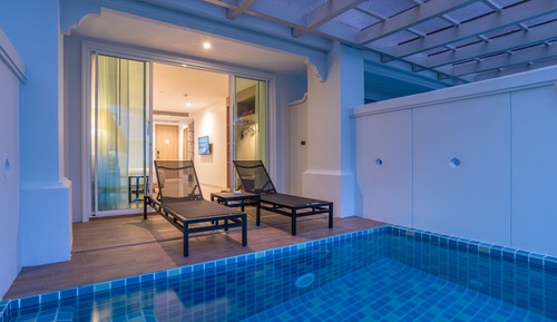 Habitación Deluxe, 1 cama de matrimonio grande, terraza (Premium Deluxe Pool)