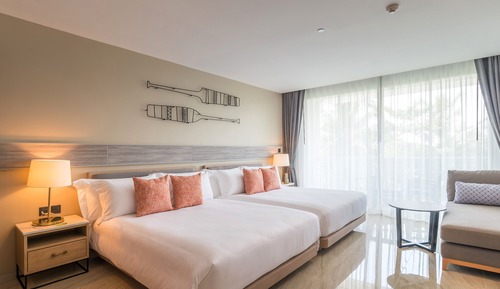 Habitación Deluxe, 2 camas dobles