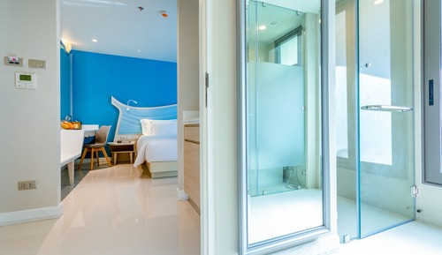 Habitación superior, 1 cama de matrimonio grande