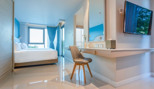 Habitación Deluxe, 2 camas individuales, vistas al mar