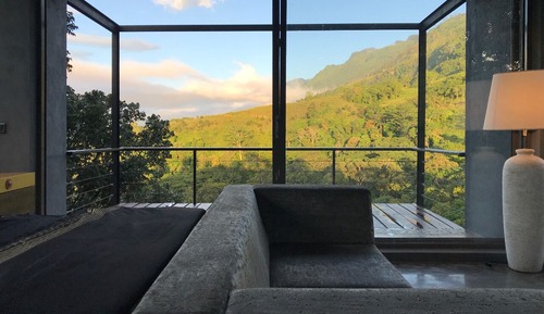 Suite estudio romántica, 1 cama de matrimonio grande, no fumadores, vistas a la montaña (Sky)