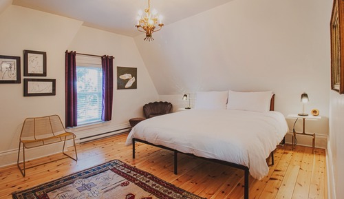 Suite romántica, 1 cama de matrimonio, no fumadores, vistas al jardín