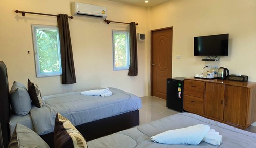 Habitación Deluxe con 2 camas individuales, 2 camas individuales, no fumadores, vistas al mar