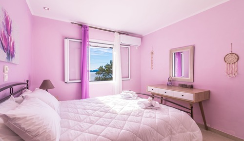 Villa, 2 habitaciones, piscina privada, vistas al mar