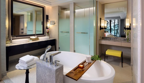 Habitación Premium, 2 camas individuales, Acceso al salón del club, vistas al mar