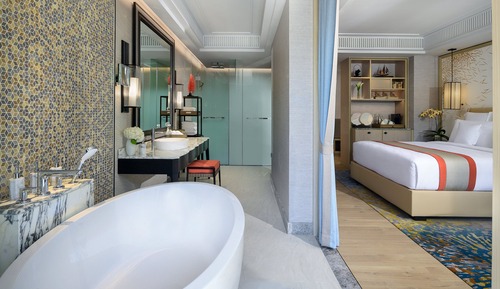 Habitación clásica, 1 cama de matrimonio grande, acceso a la piscina