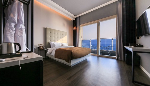 Habitación doble superior, no fumadores, vistas al mar