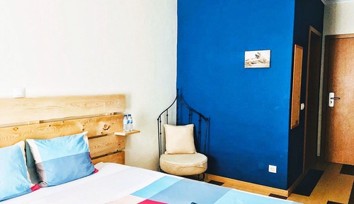 Habitación con 1 cama doble o 2 individuales