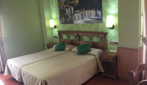 Habitación con 1 cama doble o 2 individuales