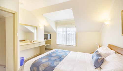 Habitación básica, 1 cama de matrimonio, no fumadores, vistas a la bahía (Room 21)
