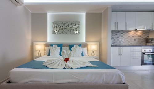 Estudio, 1 cama de matrimonio