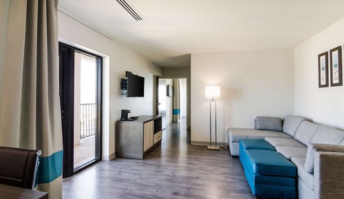 Suite, 1 cama de matrimonio grande con sofá cama, accesible para personas con discapacidad