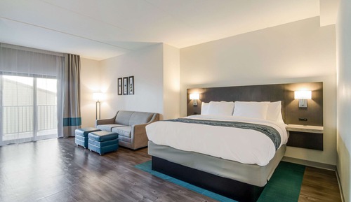 Suite, 1 cama de matrimonio grande con sofá cama, accesible para personas con discapacidad