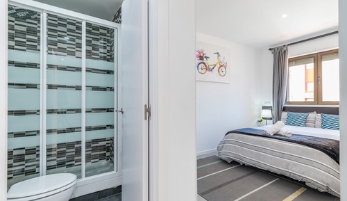 Habitación económica doble, baño privado