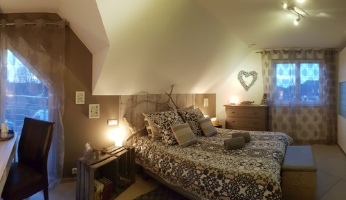 Habitación Deluxe doble, 1 cama de matrimonio grande, vistas al jardín