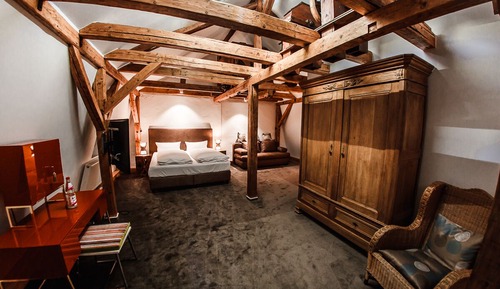 Suite Confort, baño privado (Mühlensuite)