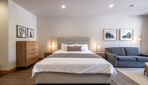 Suite, 1 cama de matrimonio grande, no fumadores, vistas a la ciudad