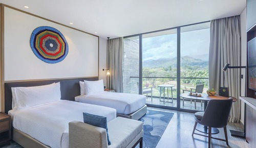 Habitación Deluxe (Red Level Mount Meru View)