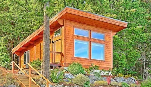 Cabaña de lujo, 1 cama de matrimonio con sofá cama, no fumadores, vistas al puerto (#2)