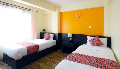 Apartamento Deluxe, varias camas, no fumadores, vistas a la ciudad