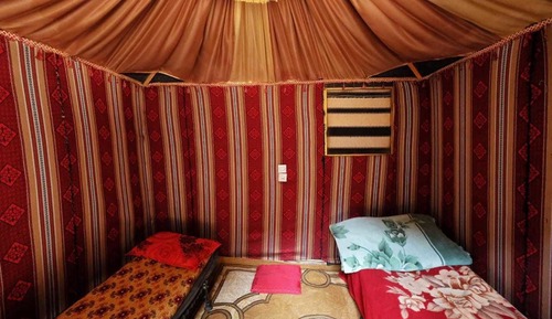 Double Tent, Shared Bathroom