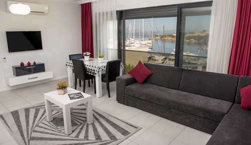 Apartamento, vistas al mar