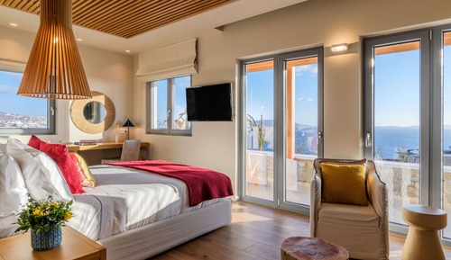 Suite estudio de lujo, vistas al mar