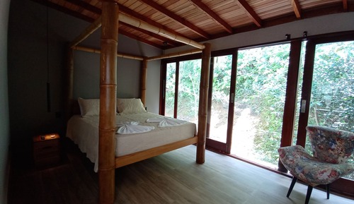 Suite estudio panorámica, 1 cama de matrimonio, vistas a la montaña
