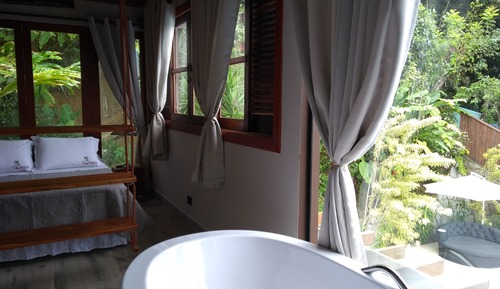 Suite estudio Premium, 1 cama doble, vistas a la piscina