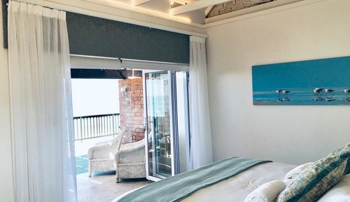 Habitación Deluxe doble, 1 cama de matrimonio grande, vistas al mar