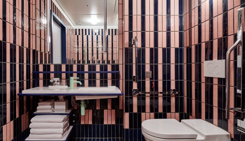 Habitación estándar, 2 camas dobles, accesible para personas con discapacidad