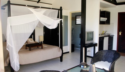 Bungalow Deluxe, 1 cama de matrimonio grande, accesible para personas con discapacidad
