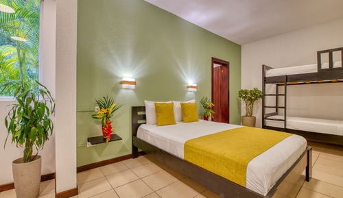 Standard Room One Double Bed and One Twin Bunk Bed