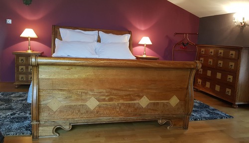 Habitación Deluxe doble, 1 cama de matrimonio grande, no fumadores, vistas a la montaña