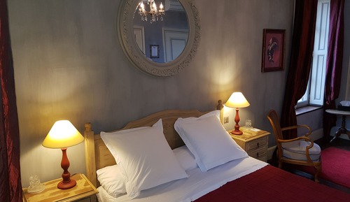 Habitación doble superior, 1 cama de matrimonio, no fumadores, vistas al jardín
