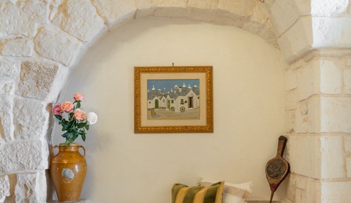 Suite junior, vistas a la piscina (Trullo Verga)