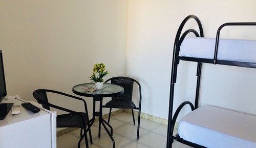 Habitación cuádruple clásica, varias camas, no fumadores, vistas al mar