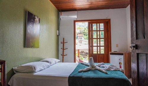 Habitación doble, 1 cama doble, no fumadores, balcón