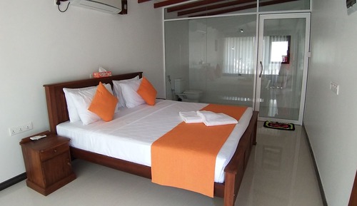 Habitación Deluxe doble de uso individual, 1 cama de matrimonio grande, no fumadores, vistas al mar