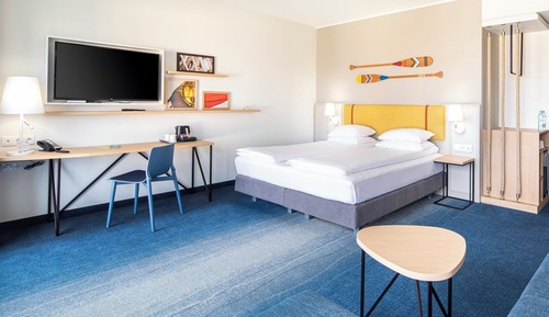 Habitación Premium, 1 cama de matrimonio grande, vistas al río