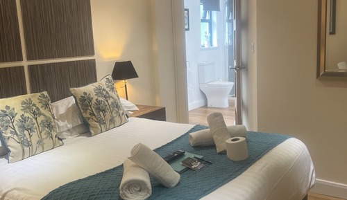Habitación doble, baño privado