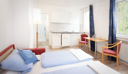 Habitación cuádruple, 1 cama de matrimonio con sofá cama, no fumadores