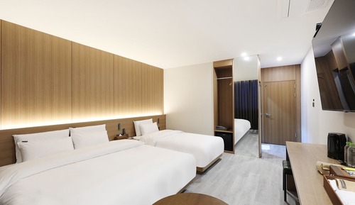 Habitación Premium con 2 camas individuales, varias camas, no fumadores