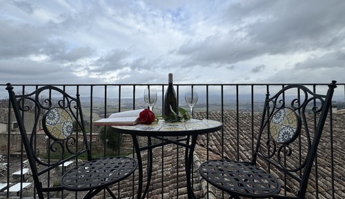Suite, balcón, vistas al valle