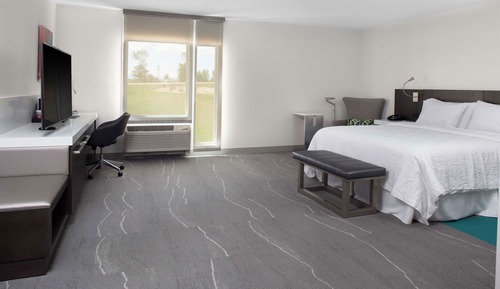 Habitación, 1 cama de matrimonio grande, accesible para personas con discapacidad, bañera