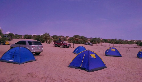 Tienda básica (Tent and Matress Provided)